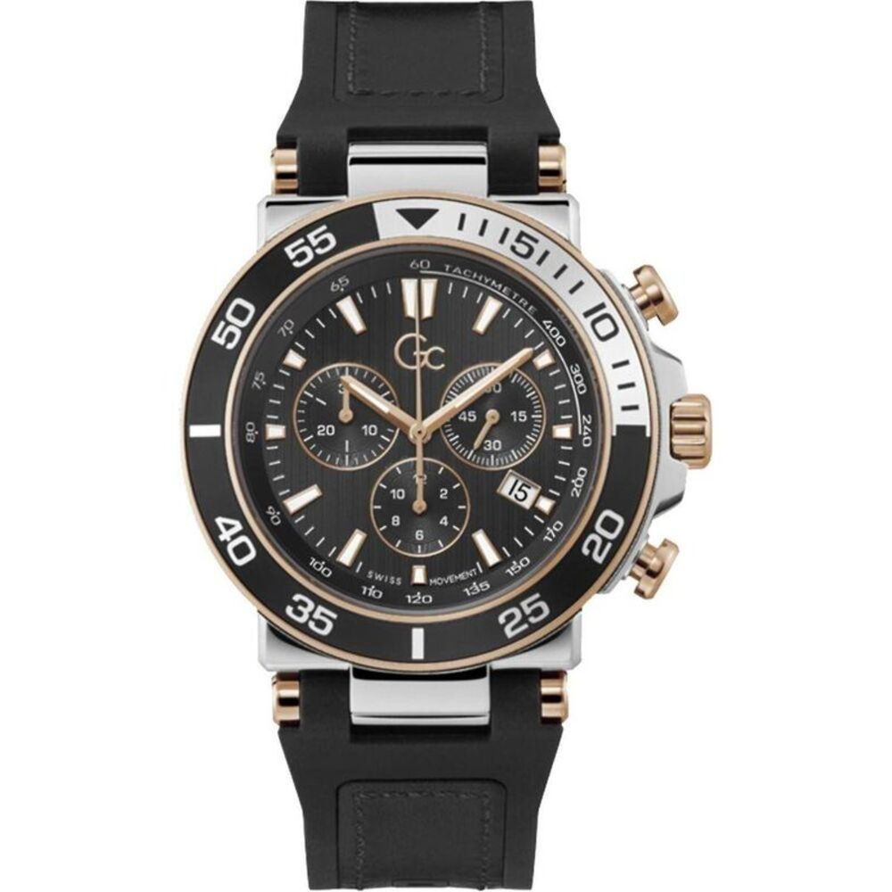 GC Synthetic Sport Watch with Durable Strap Men Black Watches